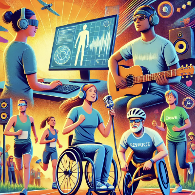 장애극복 다양한 직업으로 성공한 이미지