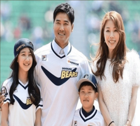 홍성흔 김정임 가족