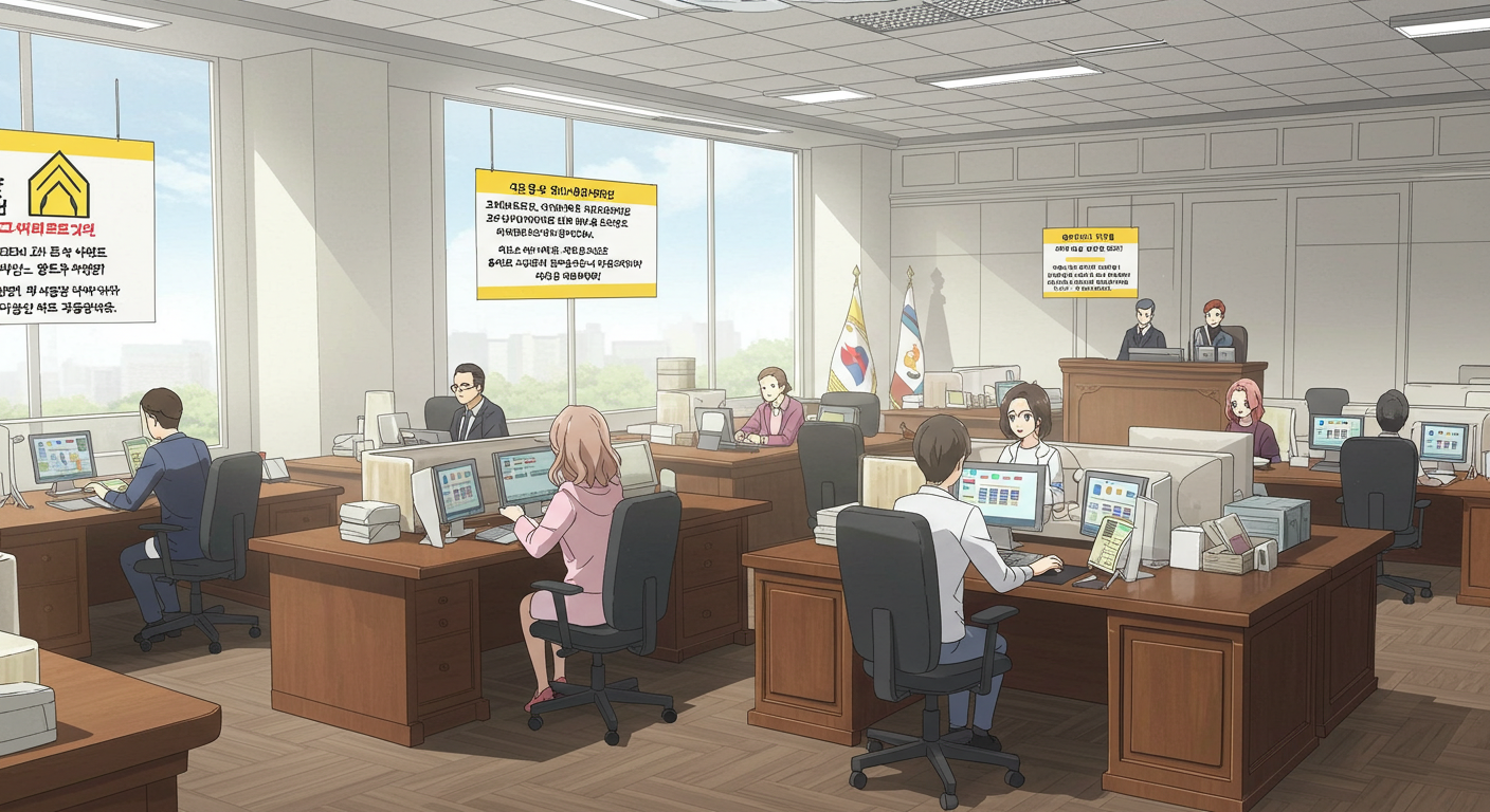 새로운 조직과 인력이 확충된 성평등가족부 내부