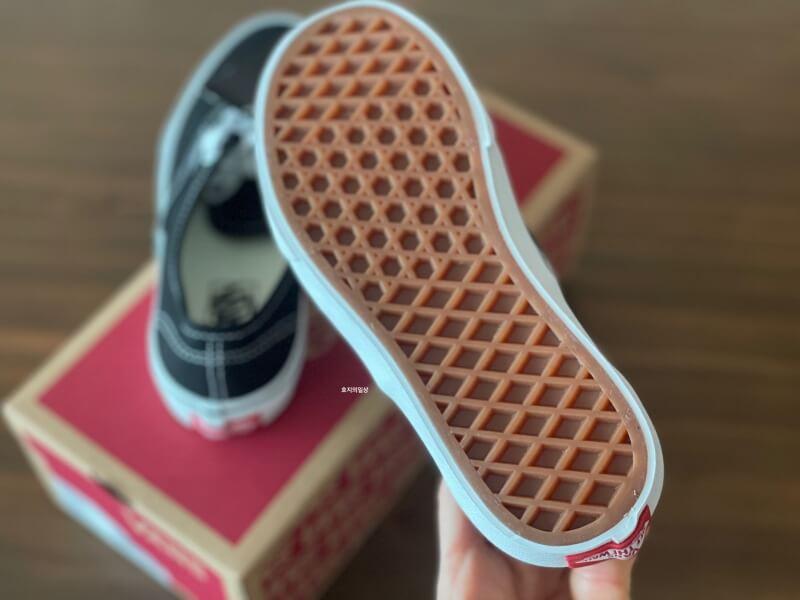 반스 VANS 키즈 어센틱 운동화 - 고무 소재 밑창