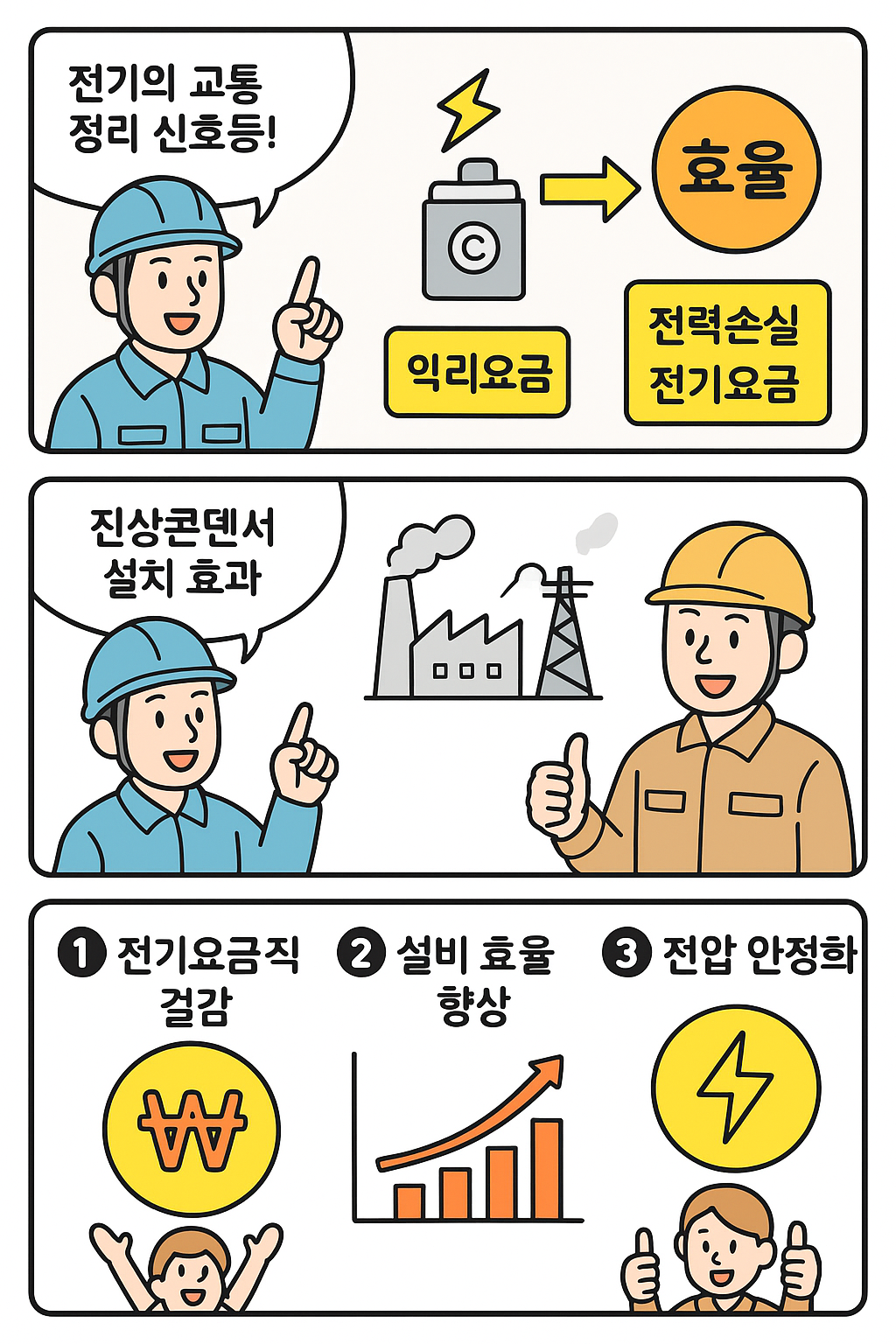 진상콘덴서란 무엇인가?