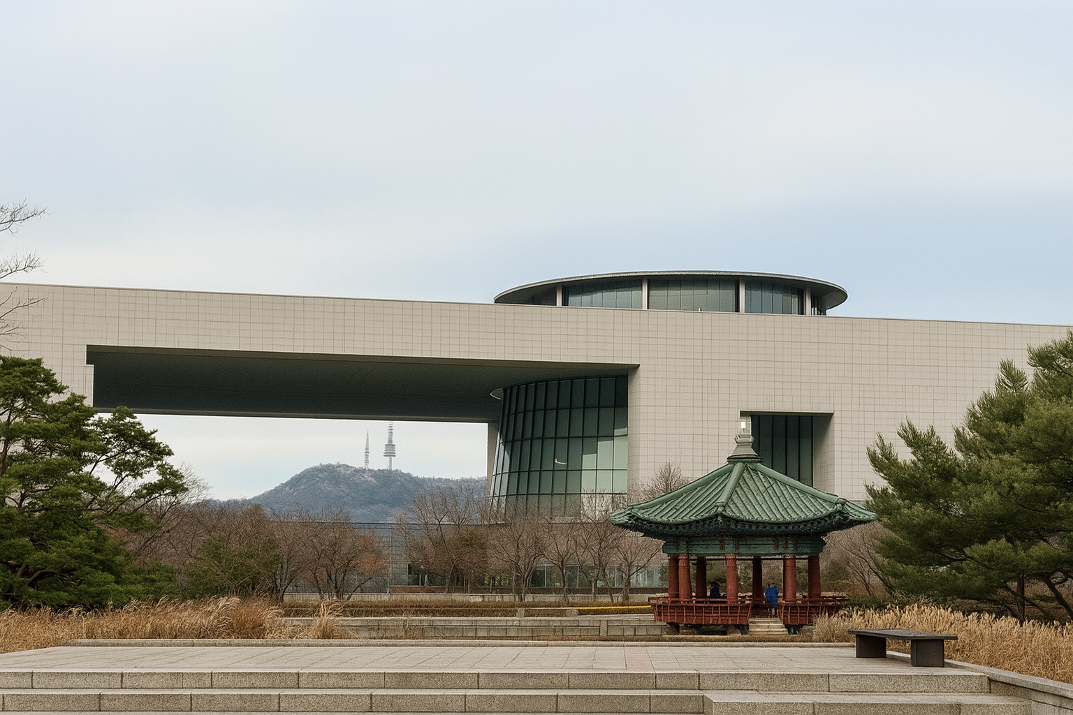 국립중앙박물관 모습