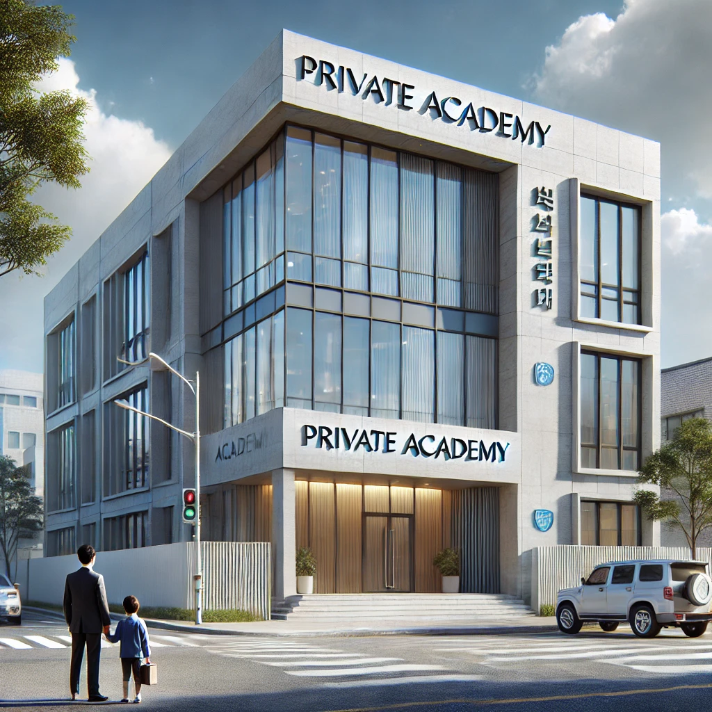 학원 외부 인테리어 이미지