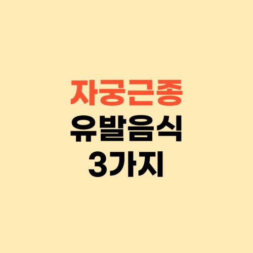 자궁근종을 유발하는 나쁜 음식 ❘ 자궁혹이 더 커질 수 있어요