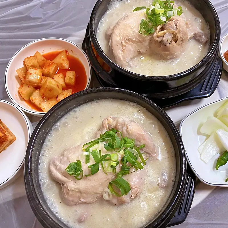 식객 허영만 백반기행 169회 표창원 편 껍질 벗긴 들깨의 고소한 향을 담은 뽀얀 국물 깨죽 삼계탕 강원 화천 사창리 맛집 소개