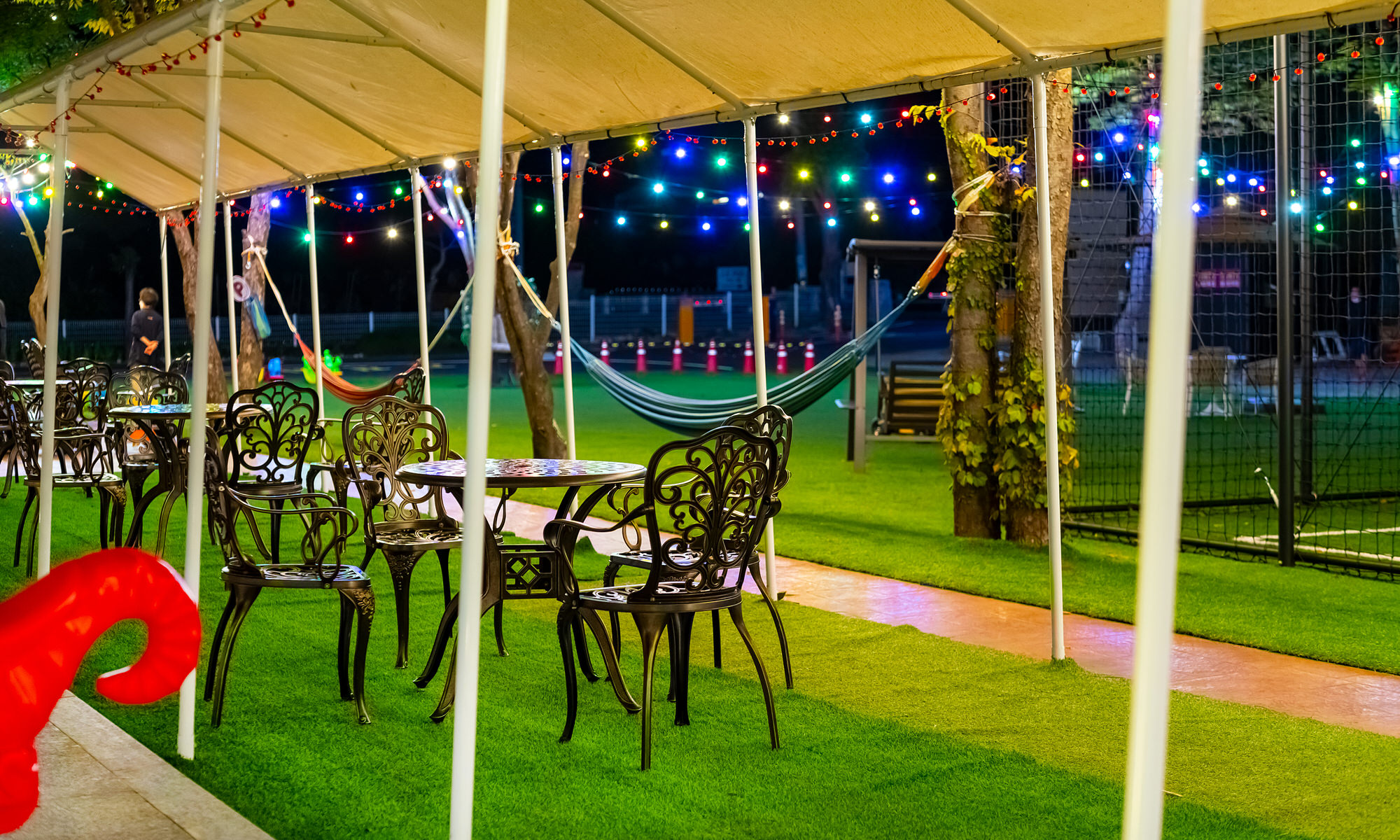 오로라 야외 정원