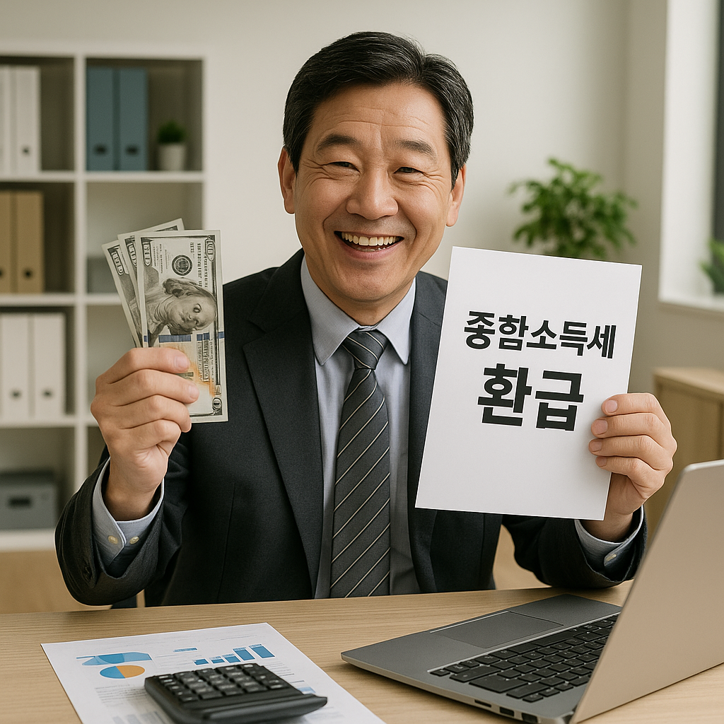 종합소득세 환급 관련 사진