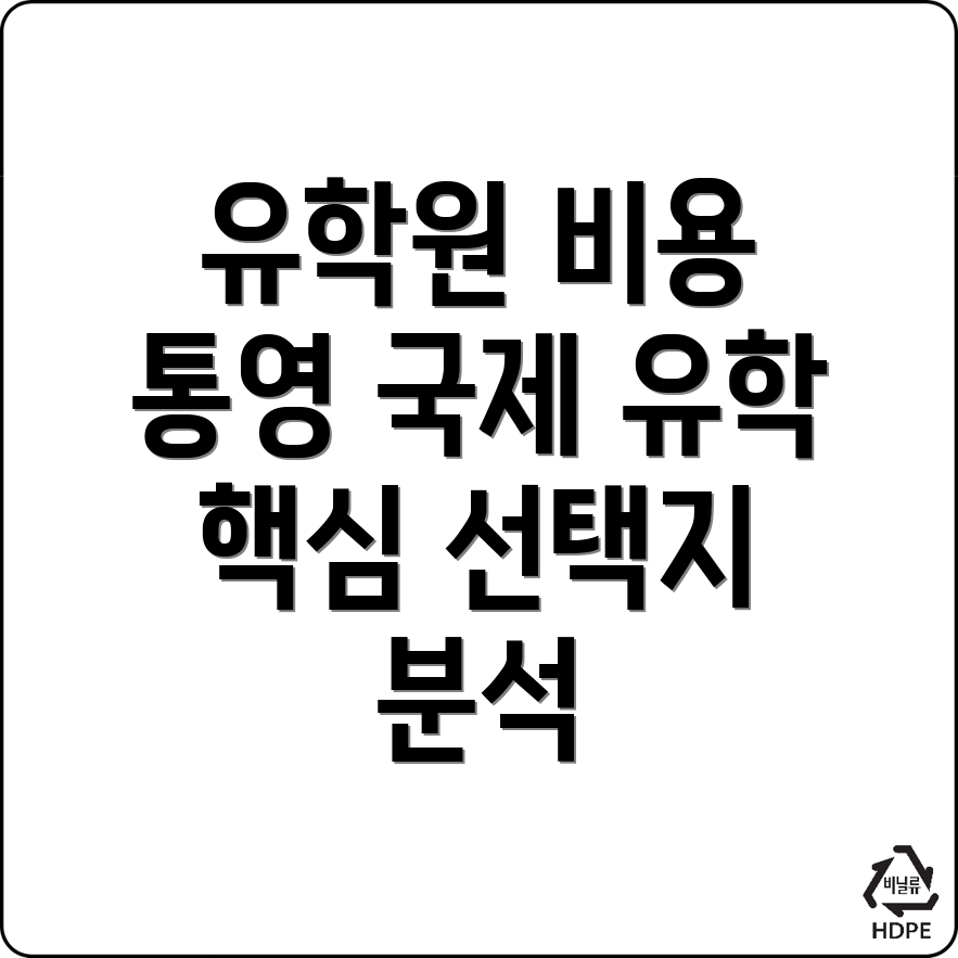 유학 비용