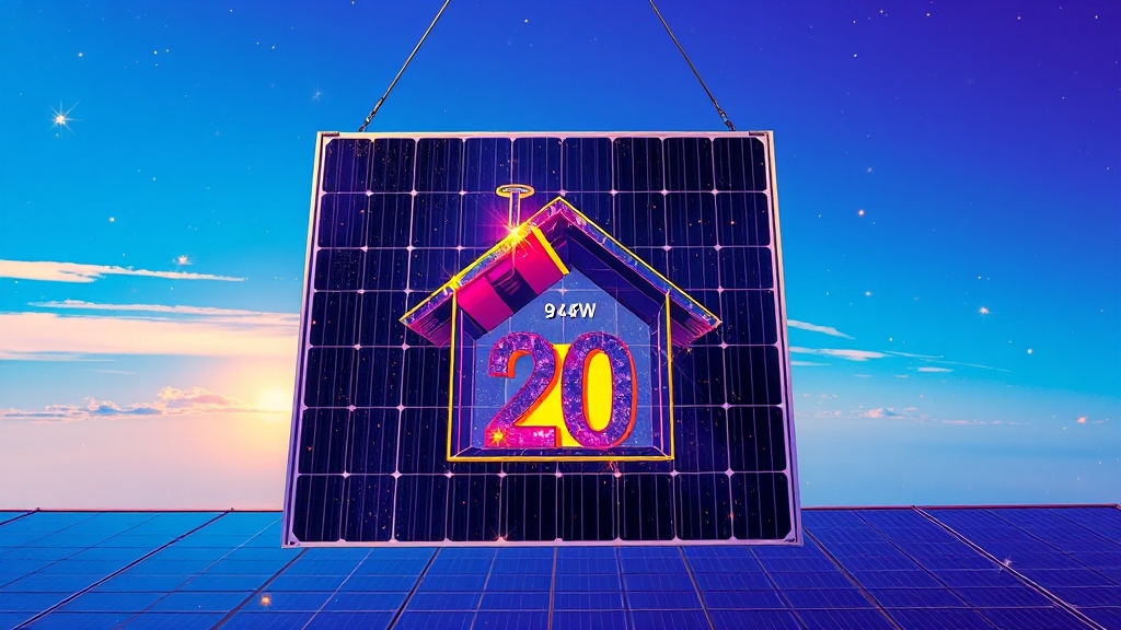 가정용 태양광 설치비용과 정부 보조금