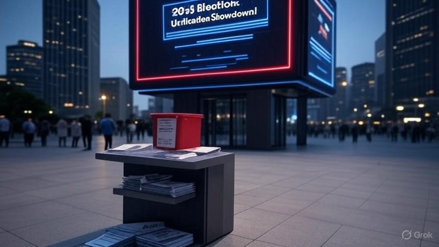 "2025 대선 단일화 도입부"