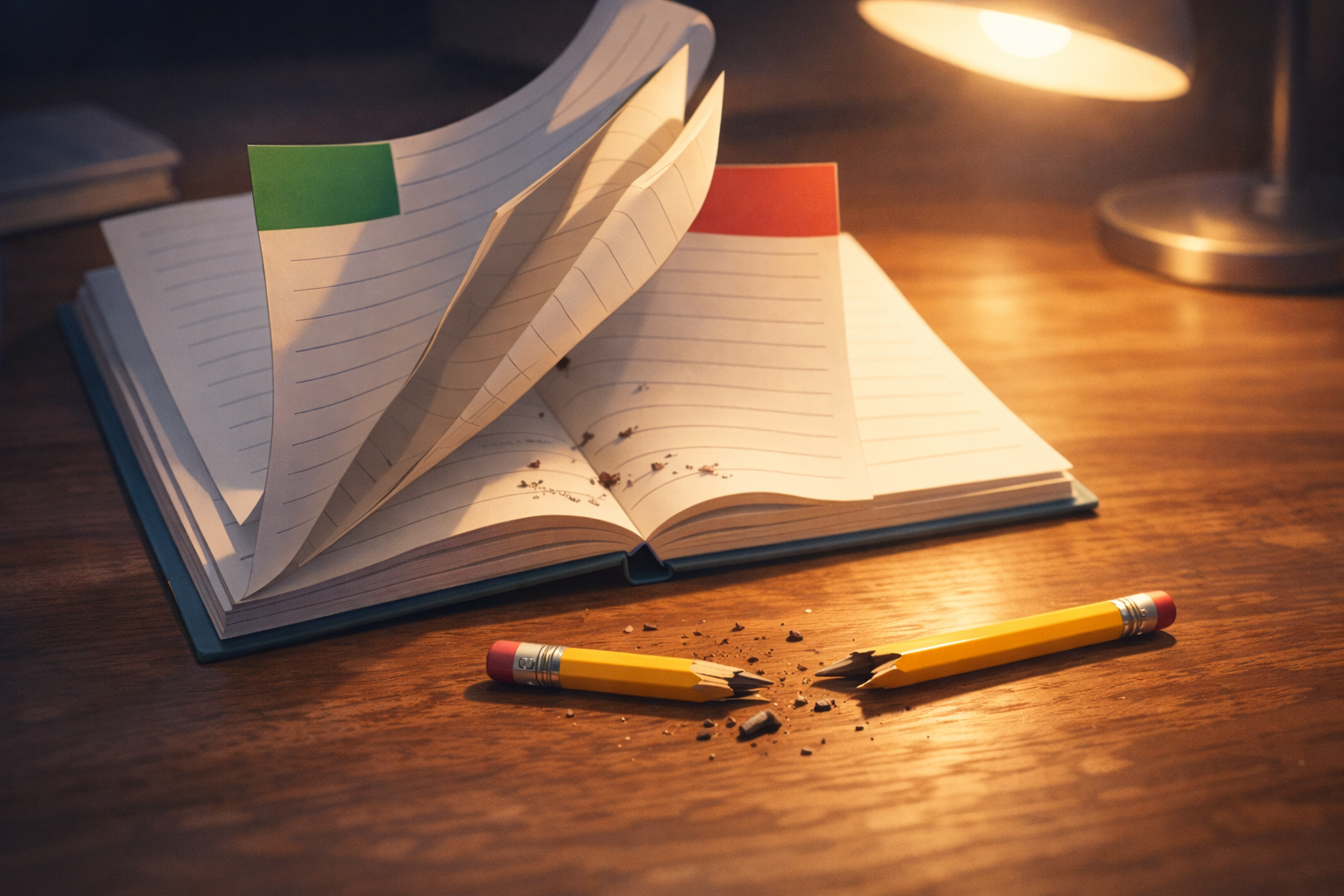 넘어가는 순간, 멈춘 공부