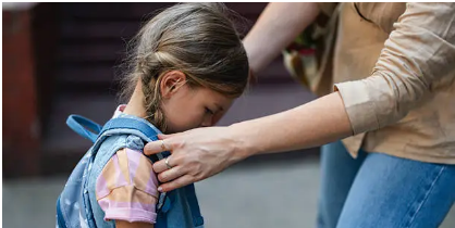 elementary student separation anxiety