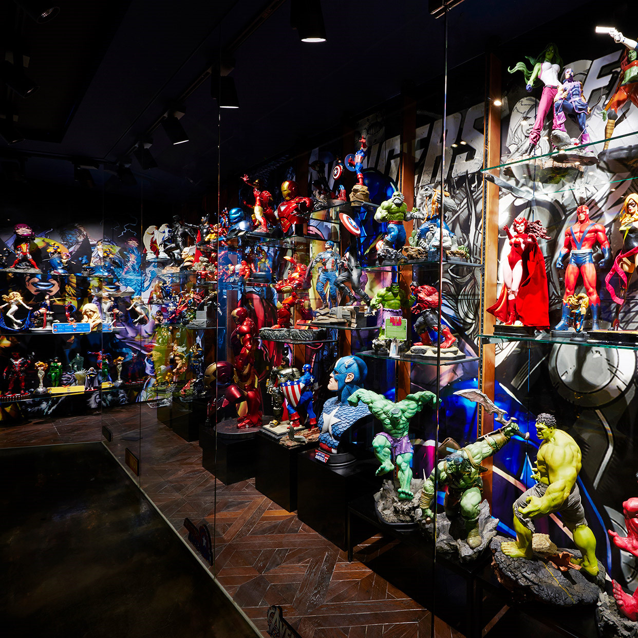 피규어 뮤지엄W 전시모습