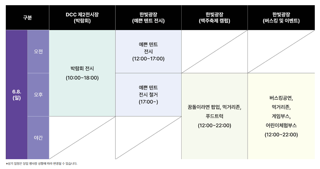 도시캠핑대전, 캠핑 고수들이 매년 몰리는 이유는?