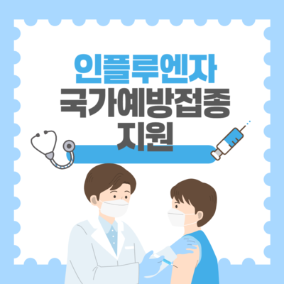 인플루엔자 국가예방접종 지원