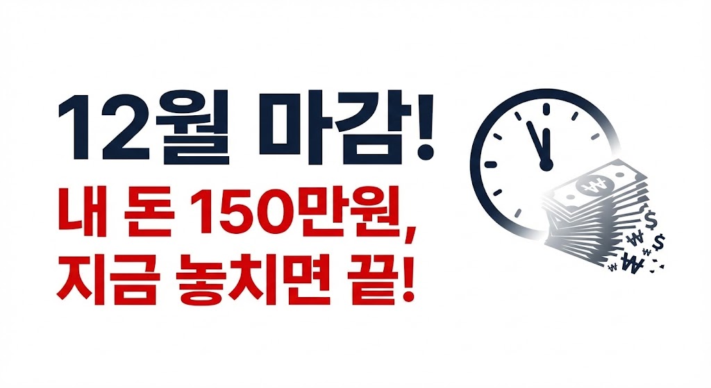 12월 지나면 사라지는 150만 원, 개인 IRP 추가 납입 안 하면 손해입니다