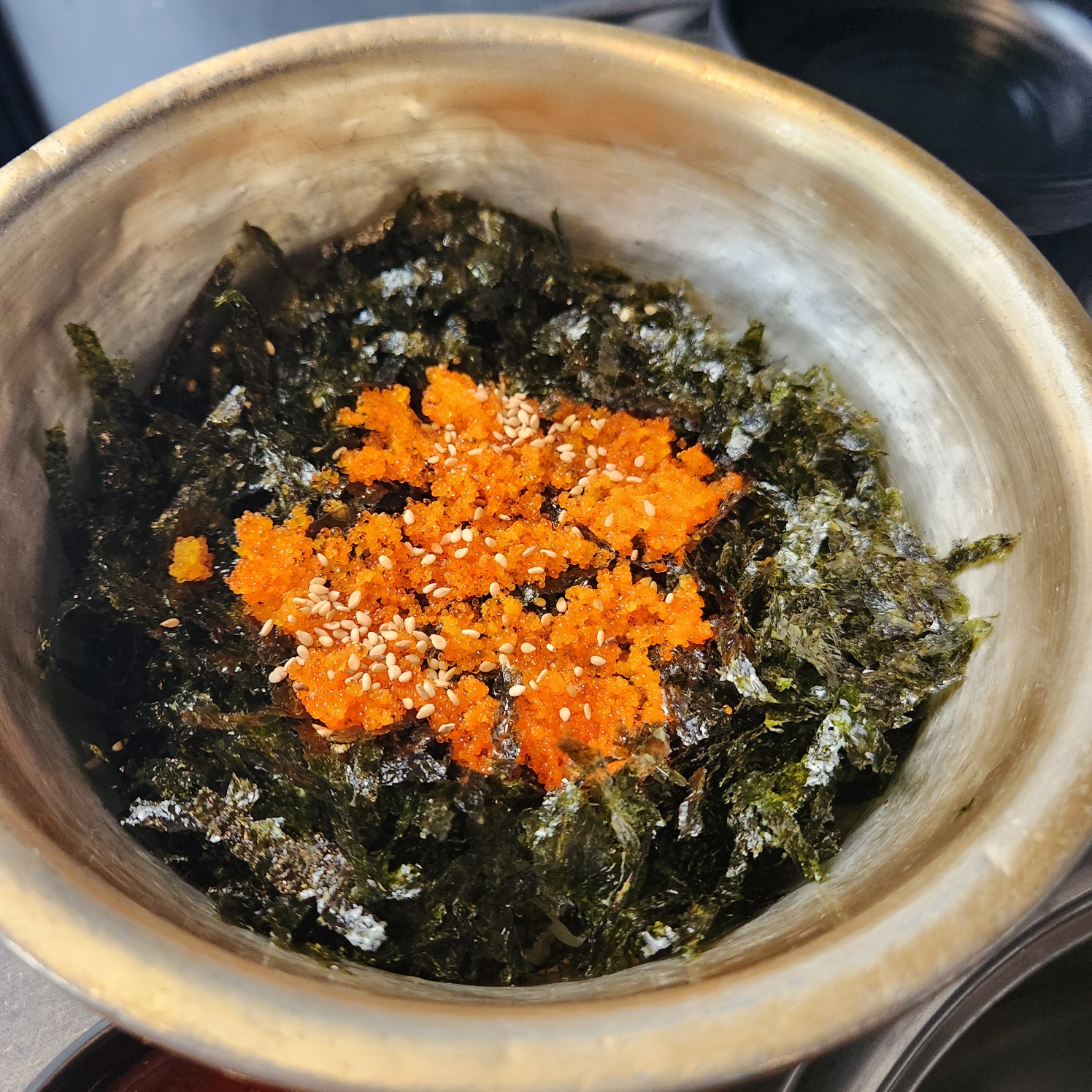 주먹밥 음식 사진