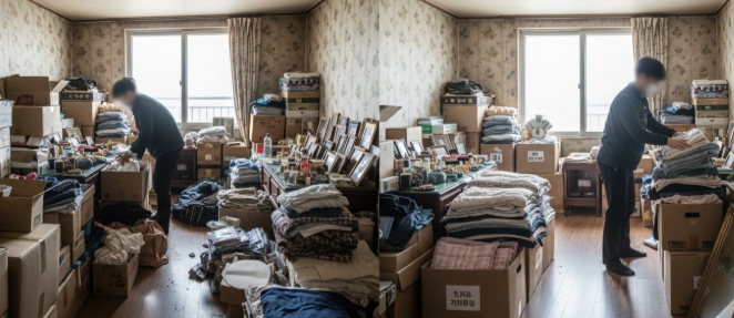 영월 고독사청소 및 정리