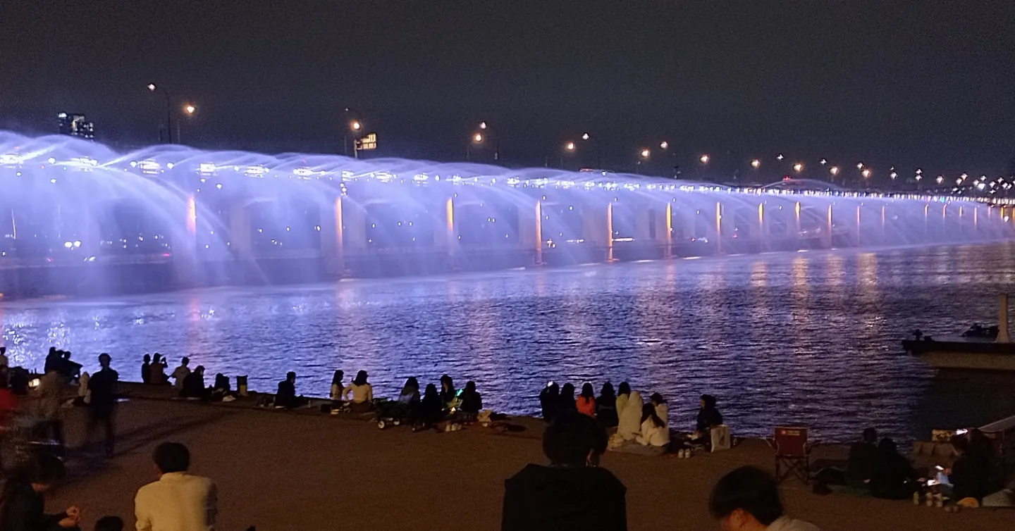 반포대교-분수쇼