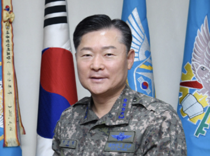 원인철 공군참모총장 시절