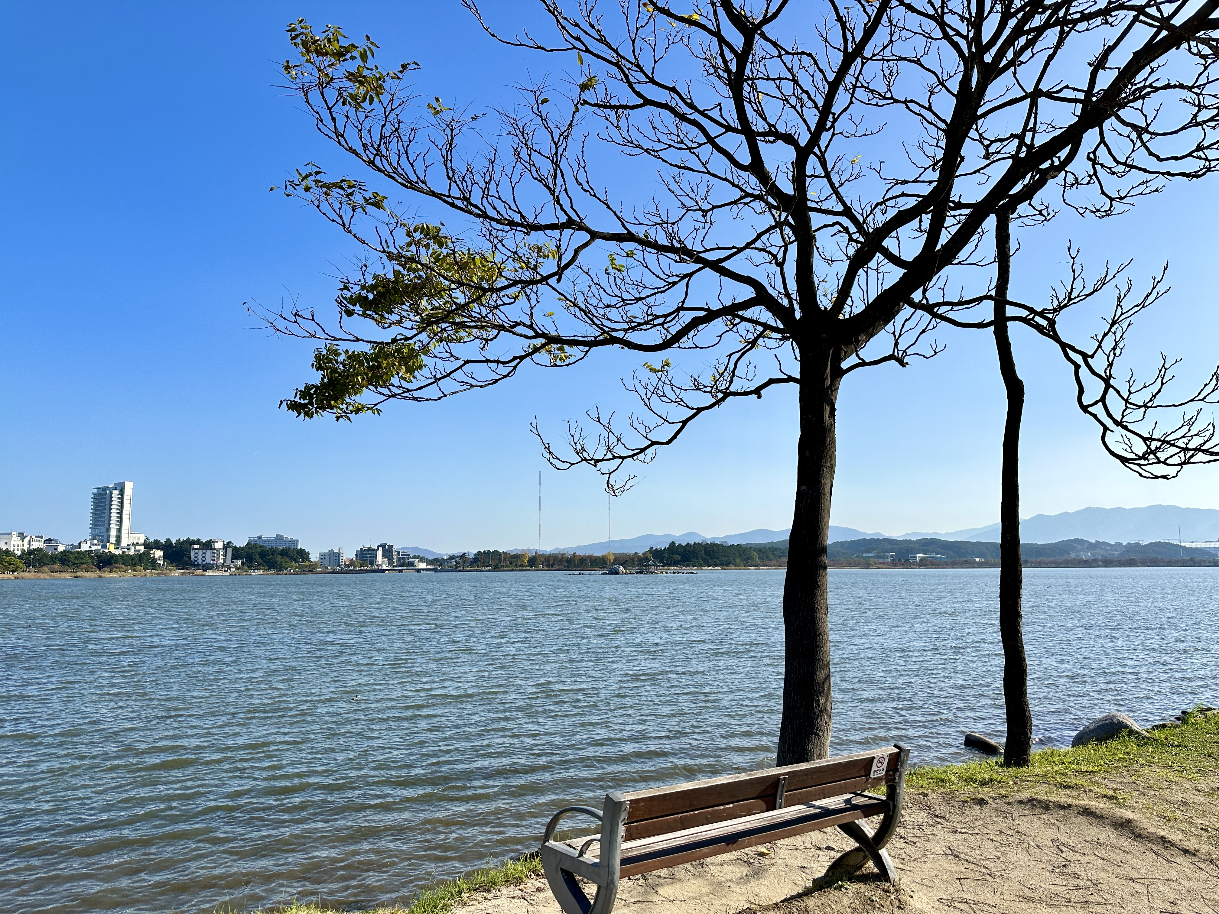 아름다운 경포호수