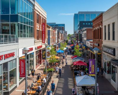 지역상가의 모습