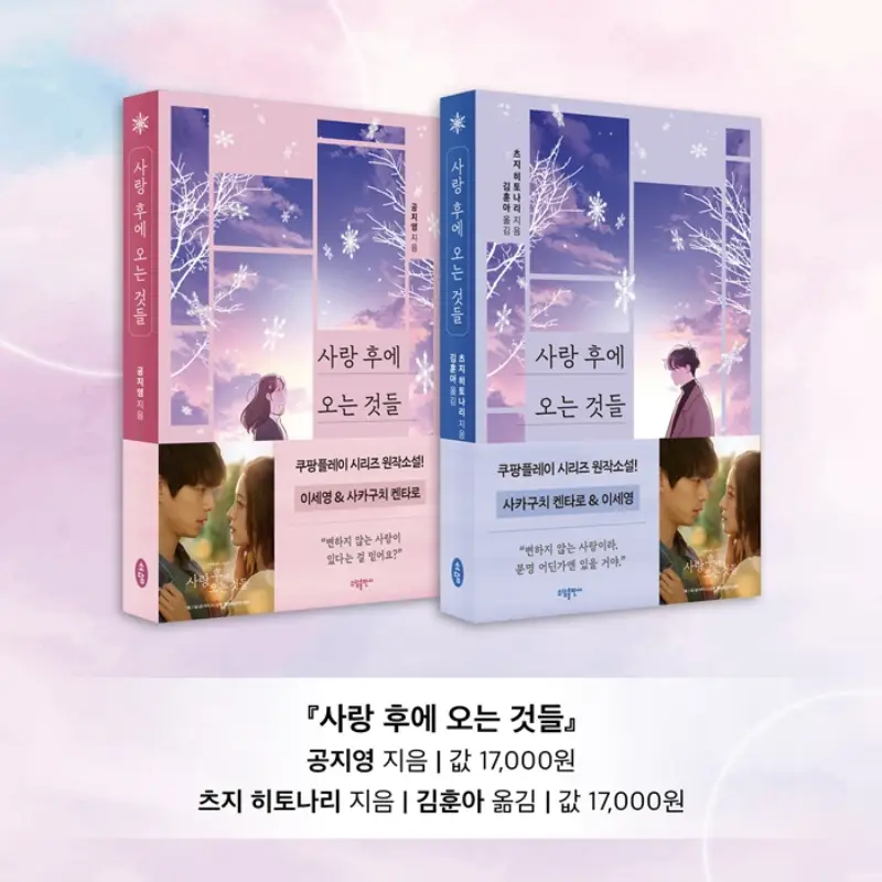 사랑 후에 오는 것들 원작 소설 커버