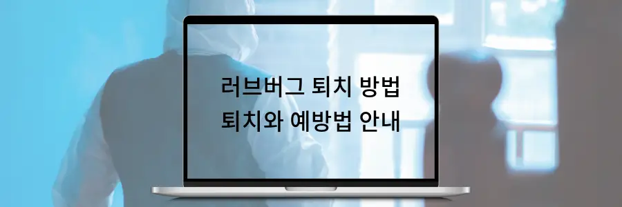 러브버그 퇴치 방법: 효과적인 퇴치와 예방법 안내