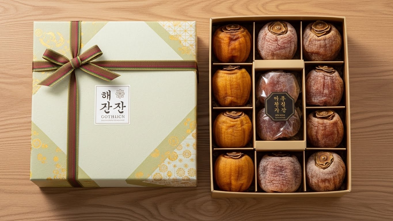 극한직업 곶감 능바우농원