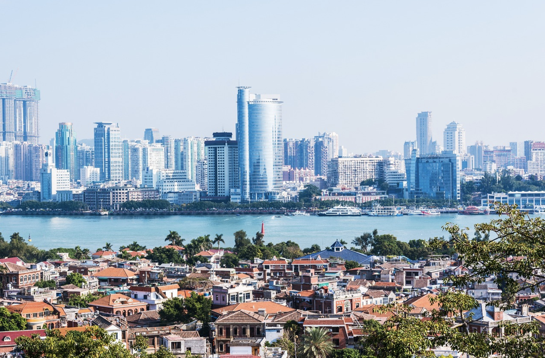 Xiamen, 도시, 건물 이미지