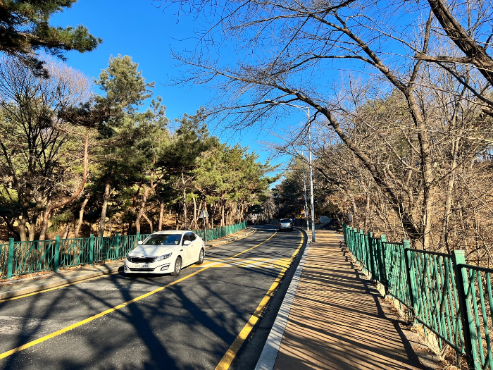 황학정까지 이동