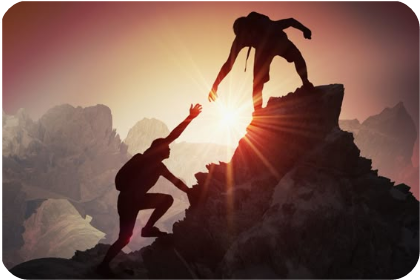 혼자 말고, 연결하세요. 우리 주위에는 손을 내미는 사람이 있습니다.