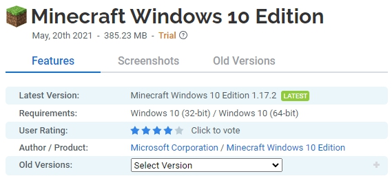 Minecraft-Windows-10-Edition