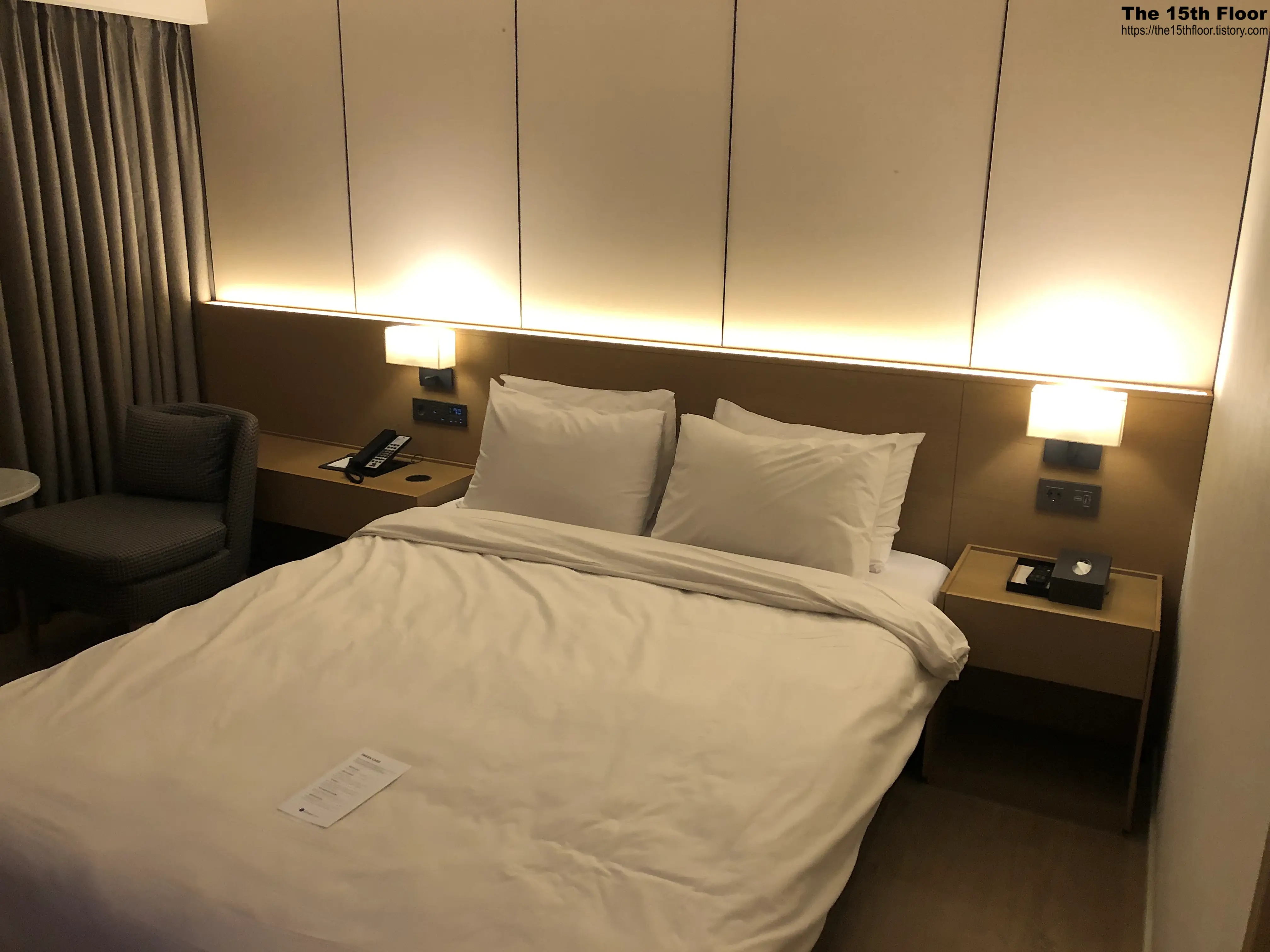 인터불고 엑스코 호텔 침대