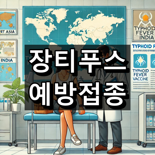 장티푸스 예방접종 시기와 부작용, 보건소 연락 팁