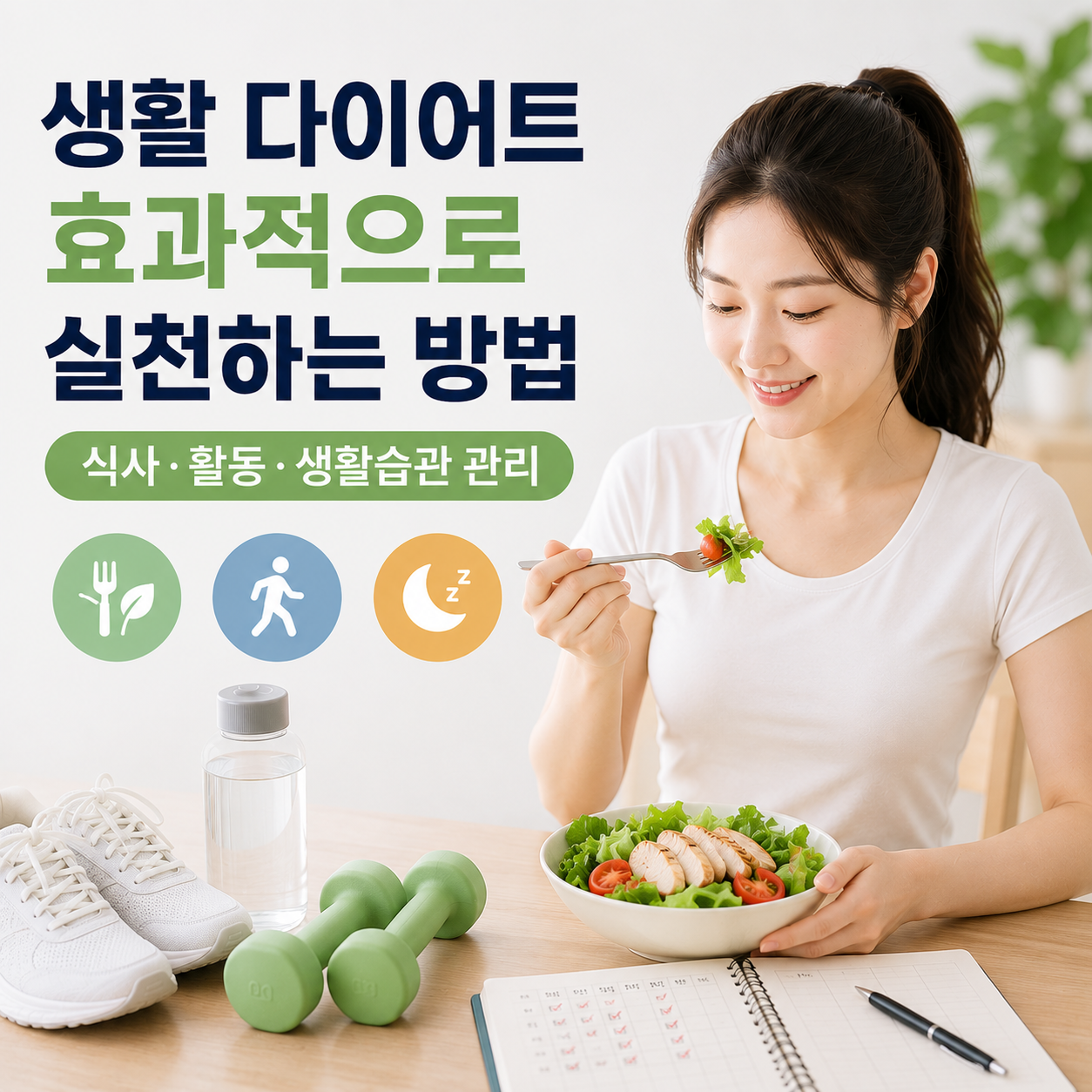 생활 다이어트 효과적으로 실천하는 방법