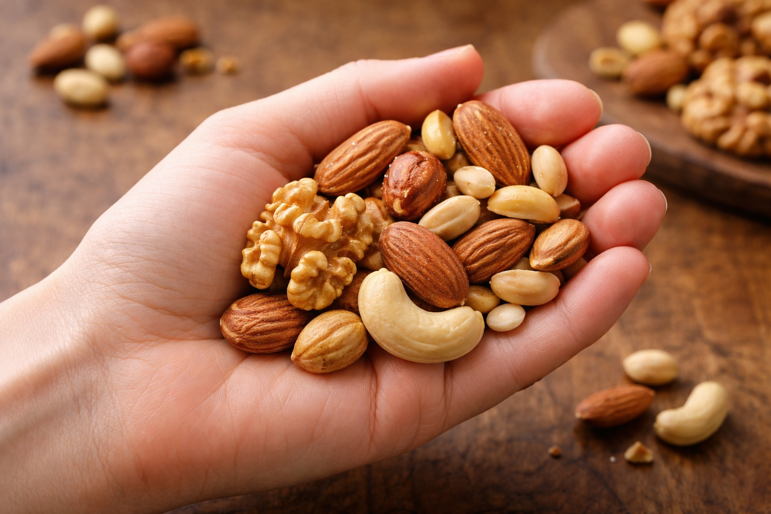 하루 한 줌 견과류