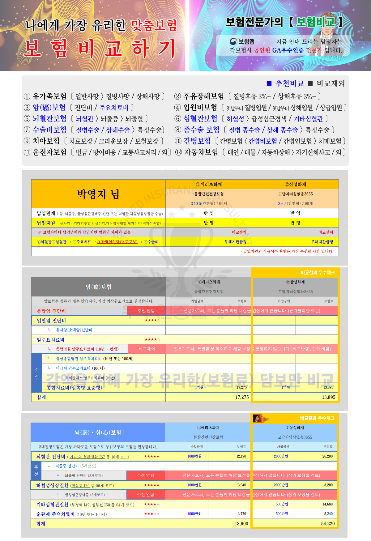 보험비교