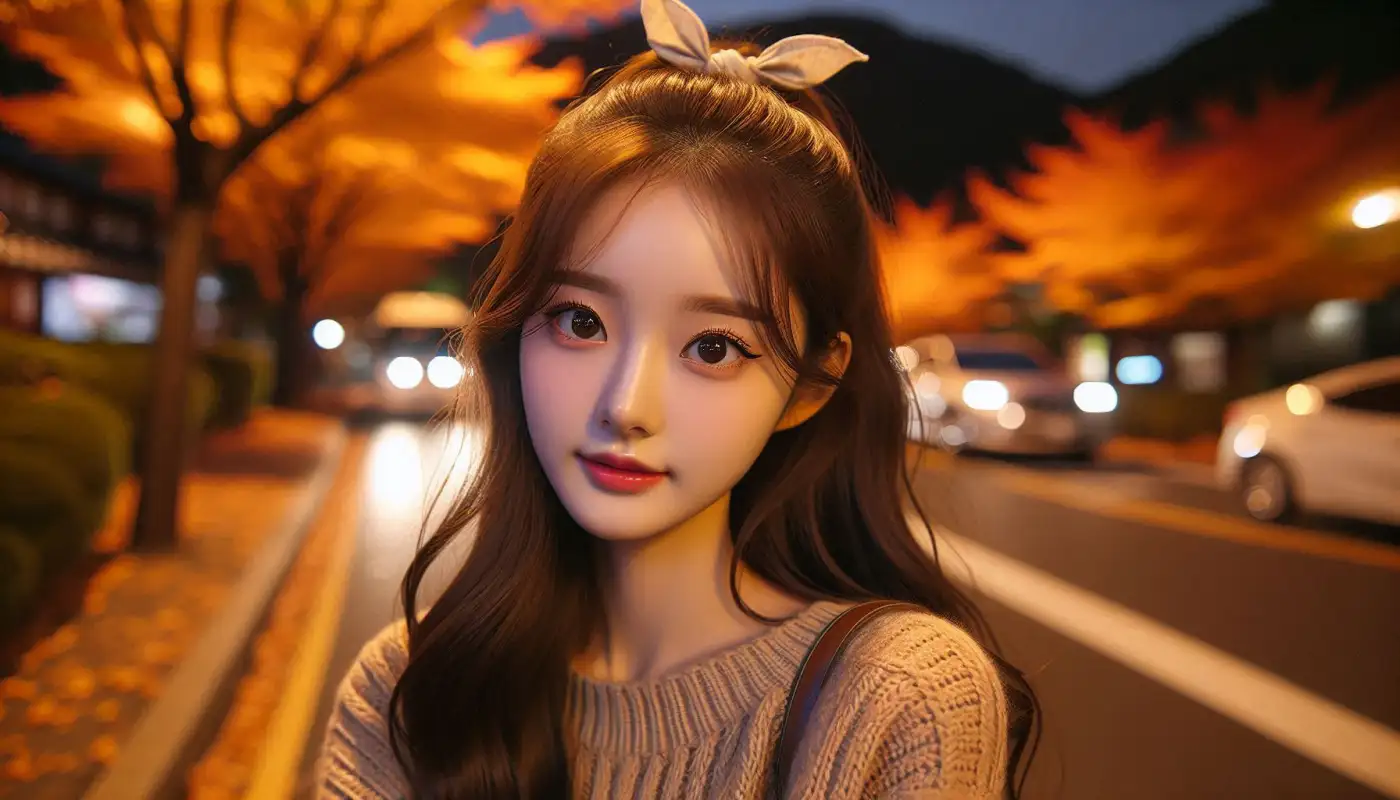 서울근교-단풍구경-가볼만한-곳으로-여행하는-여성의-모습