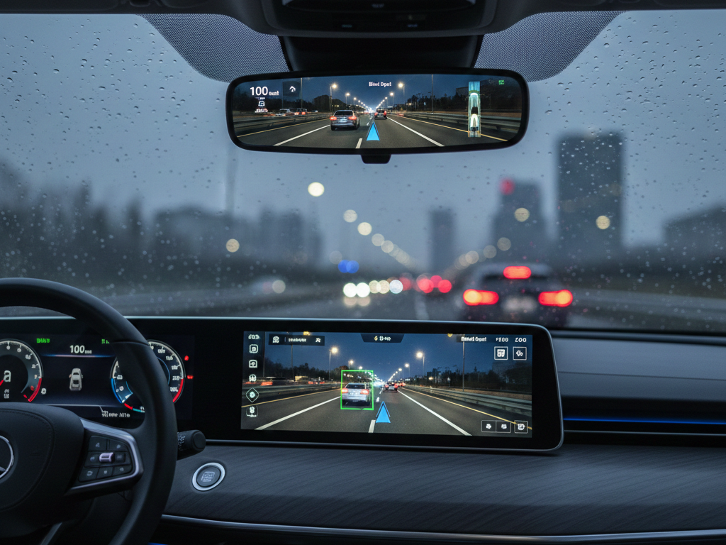 스마트미러 vs 일반미러 (기능비교, 화질차이, 운전지원)