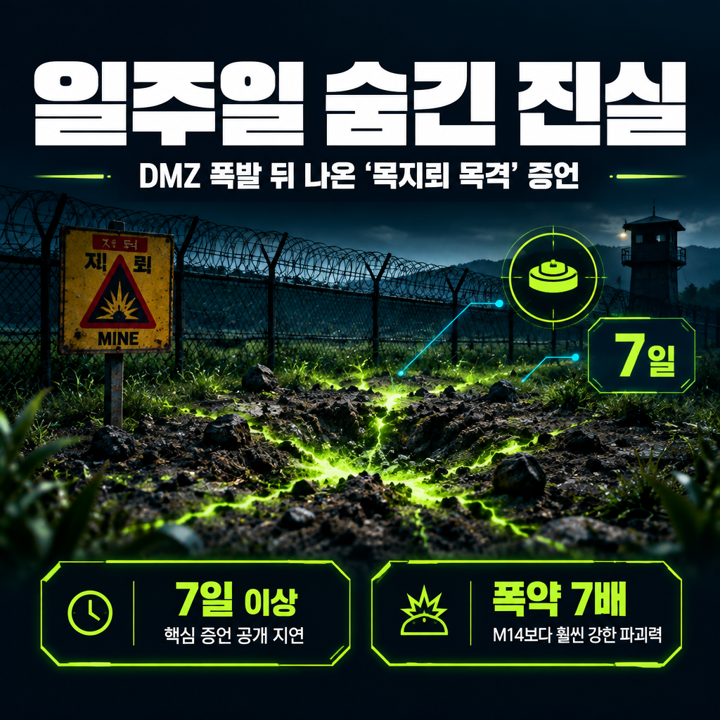 일주일 숨긴 진실
