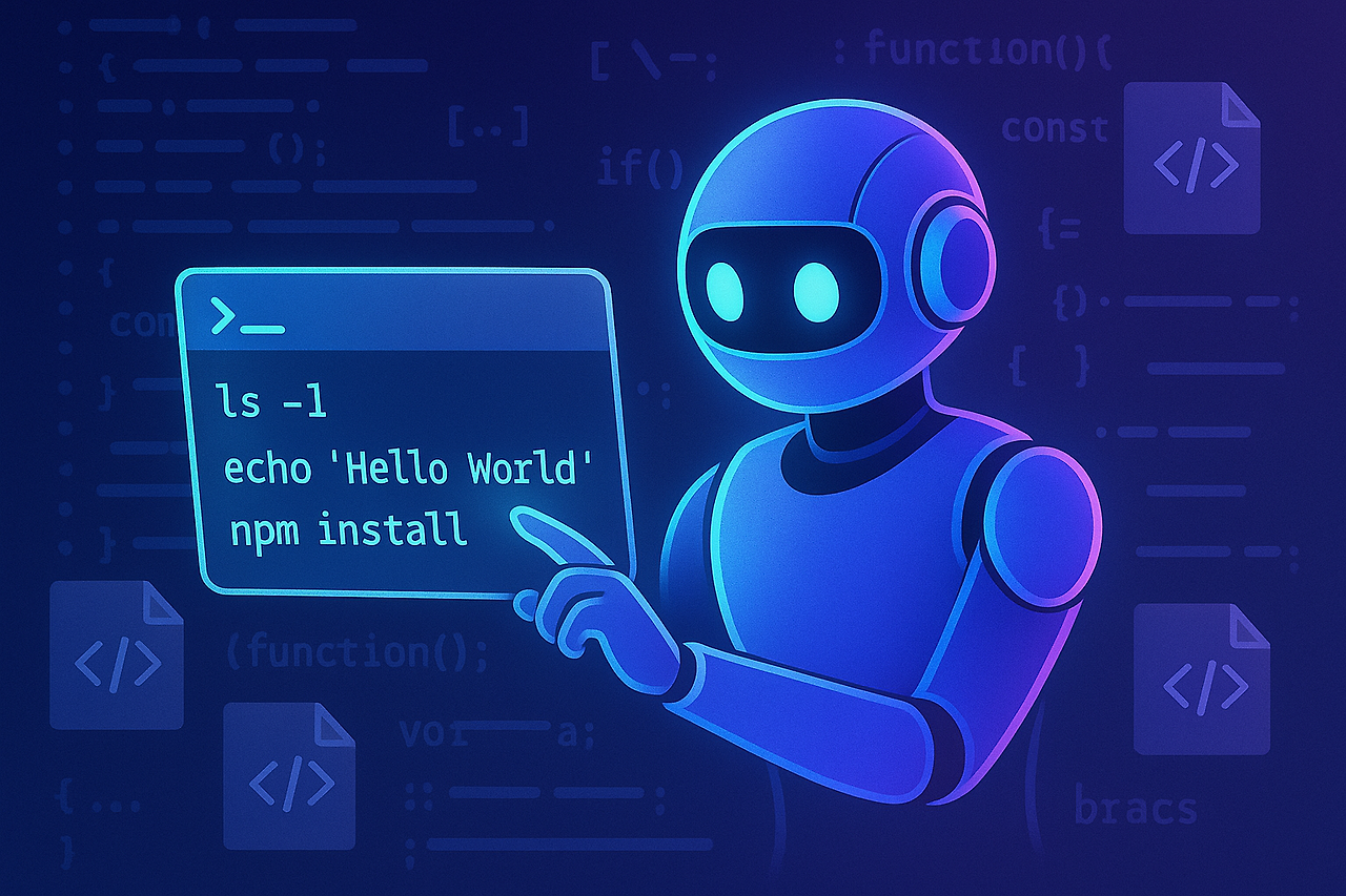 Cursor Agent가 터미널 명령어를 실행하는 모습