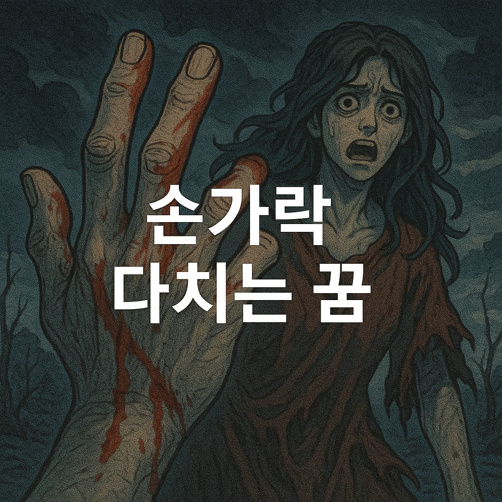 손가락 다치는 꿈 해몽