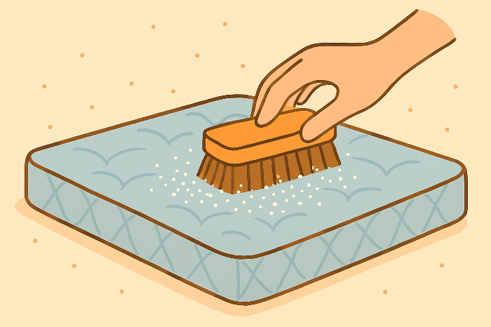 매트리스 진드기제거 청소 이미지