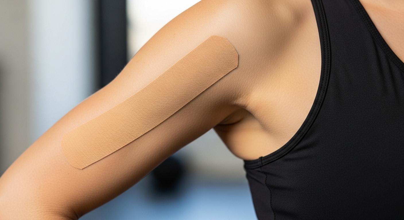 팔뚝살 테이프 효과