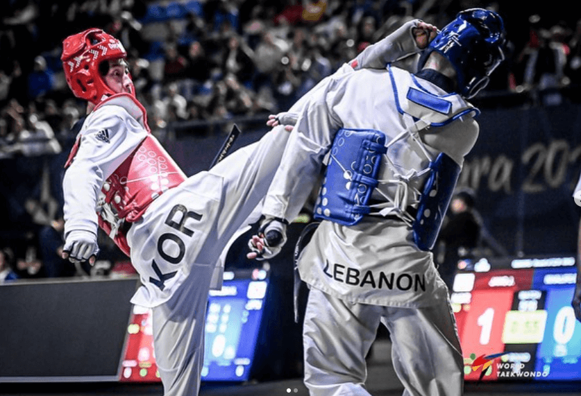 태권도 장준 58kg급 금메달 획득