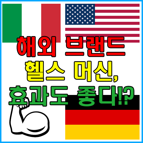 해외 명품 헬스 머신