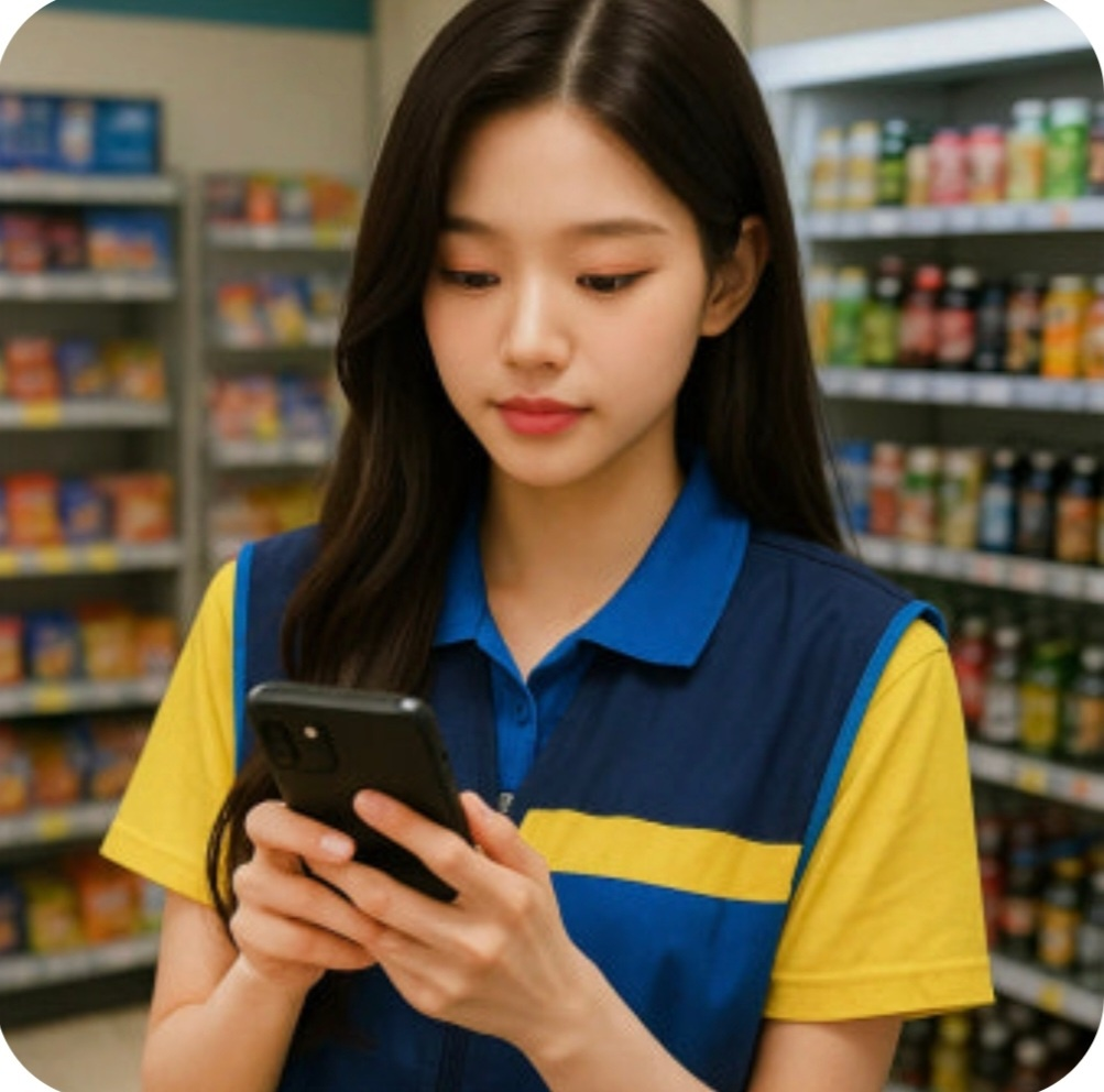 근로장려금 모바일로 신청중 사진