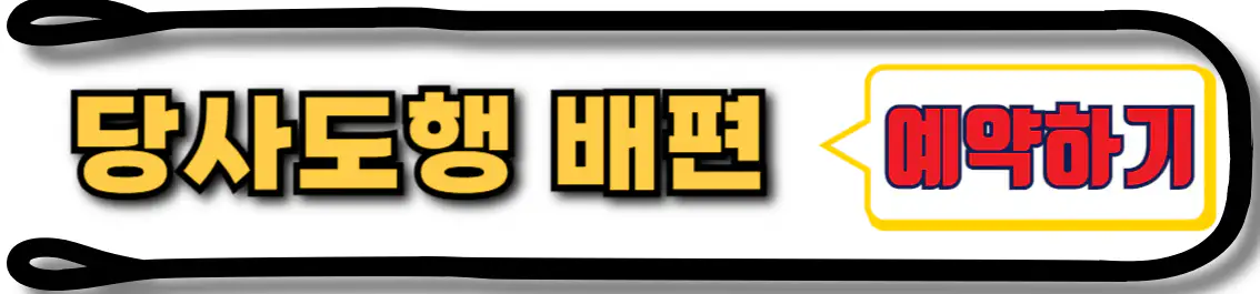 당사도 가는 배편 예약