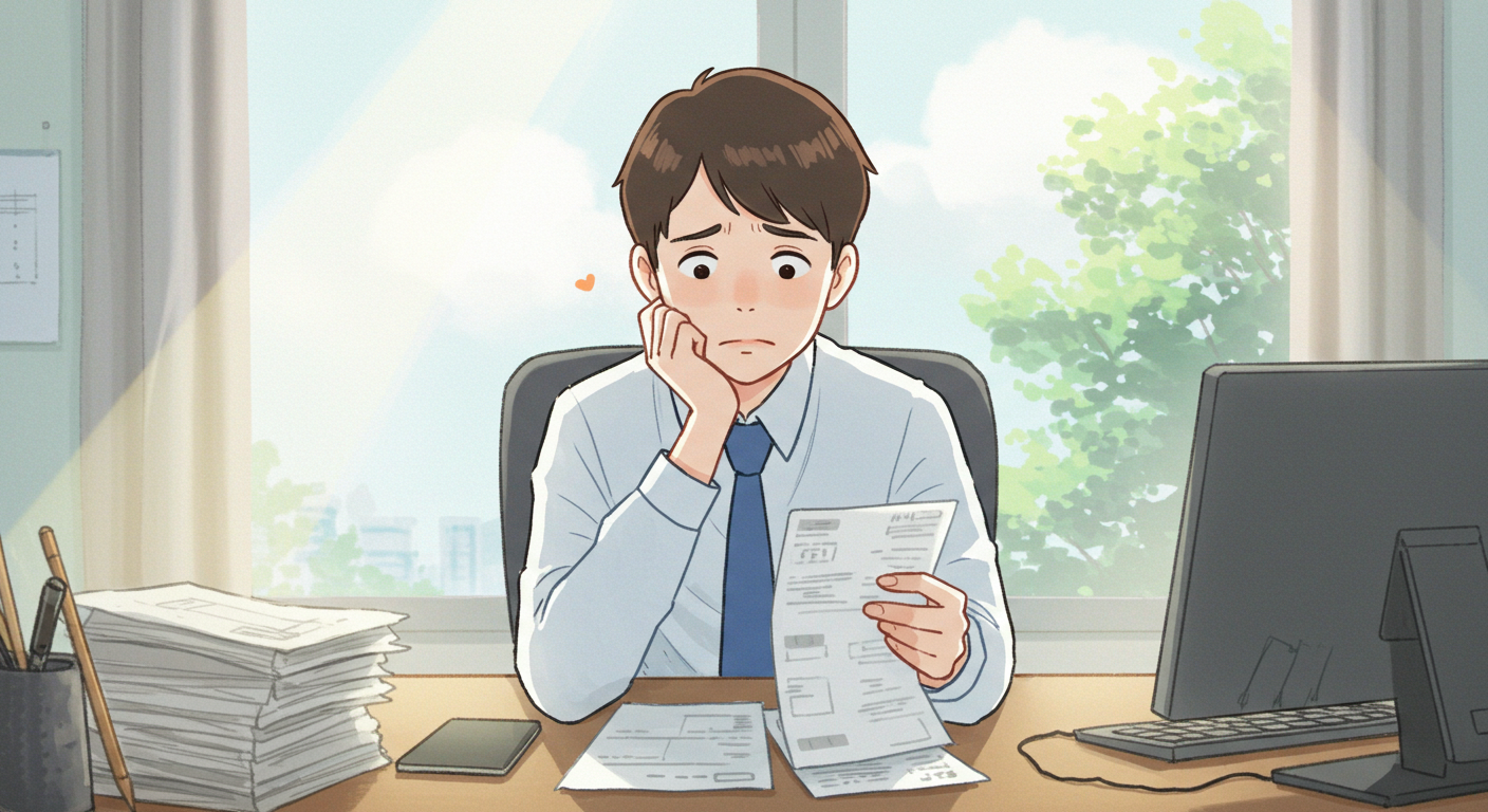 건강보험료 부담을 고민하는 직장인